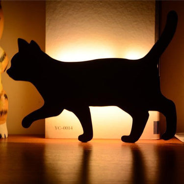 Sound Activated Cat Night Light